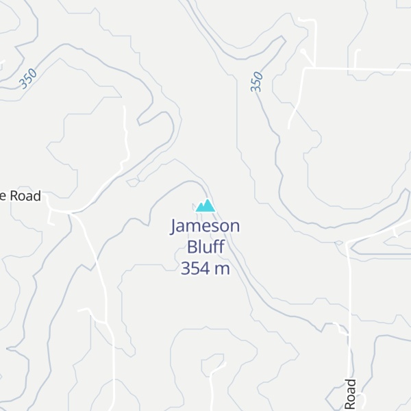 Map of Jameson Bluff