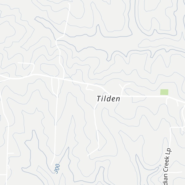 Map of Lone Rock