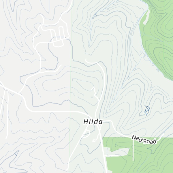 Map of Johnson Bald
