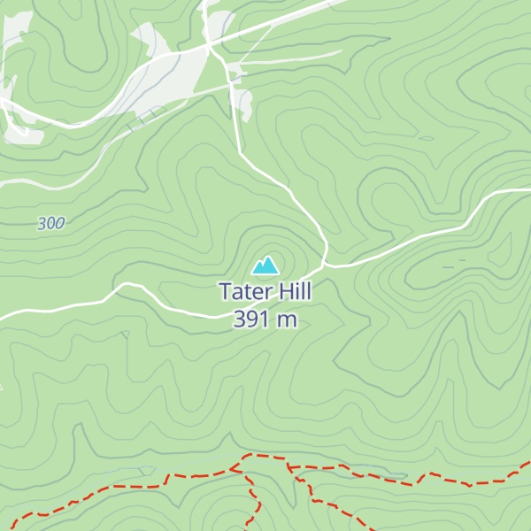 Map of Tater Hill