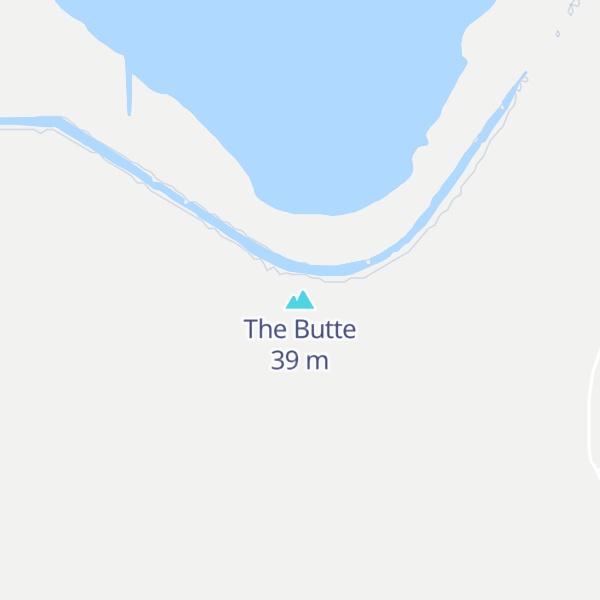 Map of The Butte