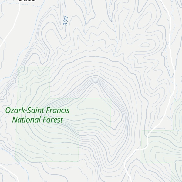 Map of Lost Mountain