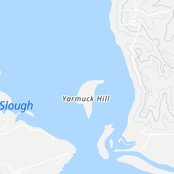 Map of Yarmuck Hill