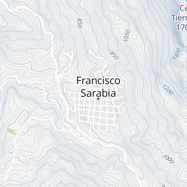 Map of Francisco Sarabia