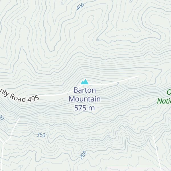 Map of Smith Pinnacle