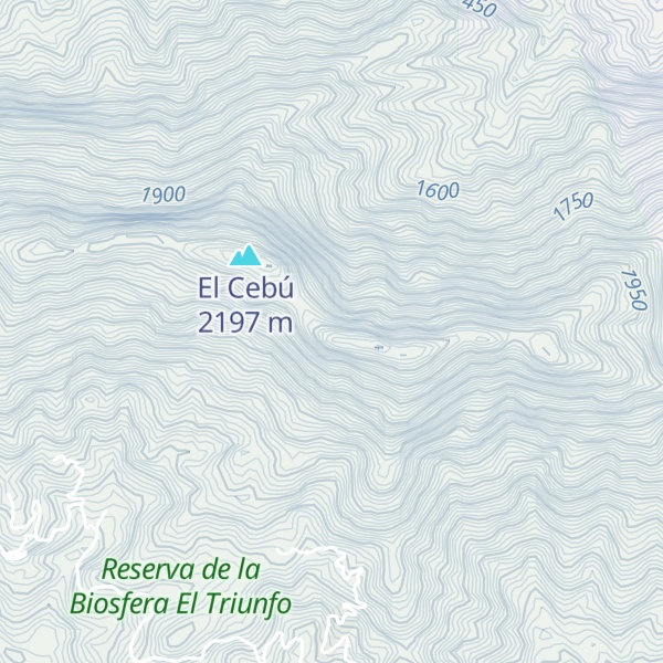 Map of Cerro Nueva Linda