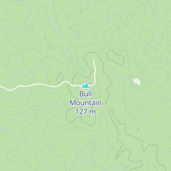 Map of Bull Mountain