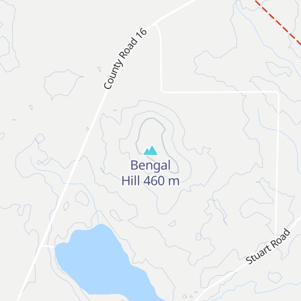 Map of Bengal Hill
