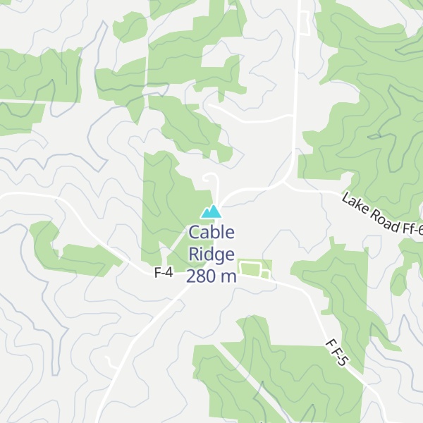 Map of Cable Ridge