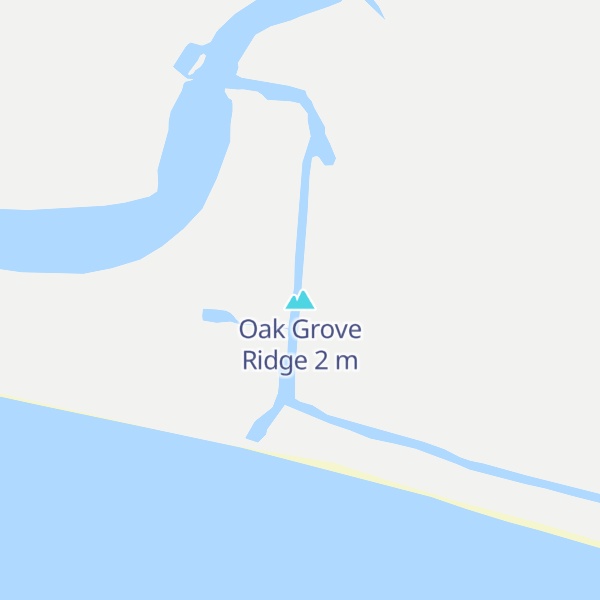 Map of Oak Grove Ridge