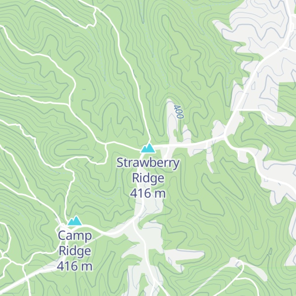 Map of Strawberry Ridge