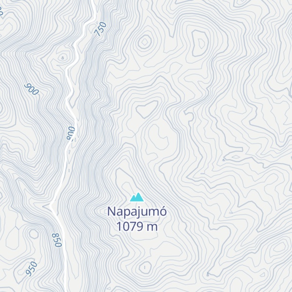 Map of Cerro La Palma