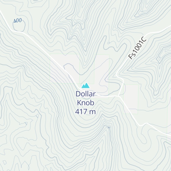 Map of Dollar Knob
