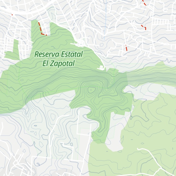 Map of Cerro Hueco