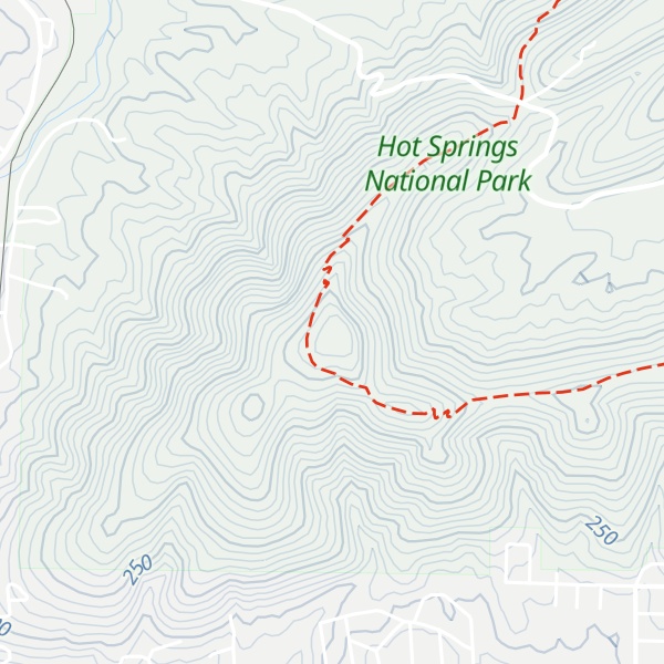 Map of West Mountain
