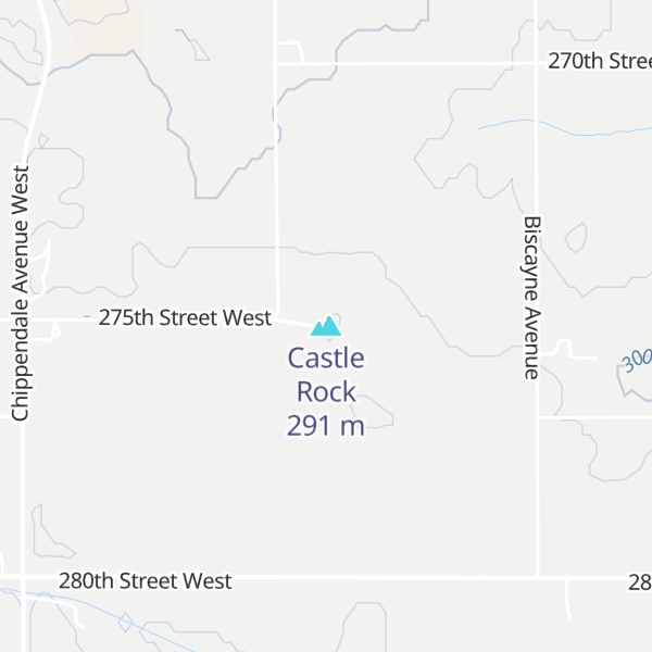 Map of Castle Rock