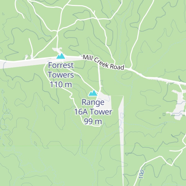 Map of Range 16A Tower