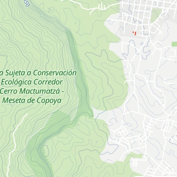 Map of Loma Zanate