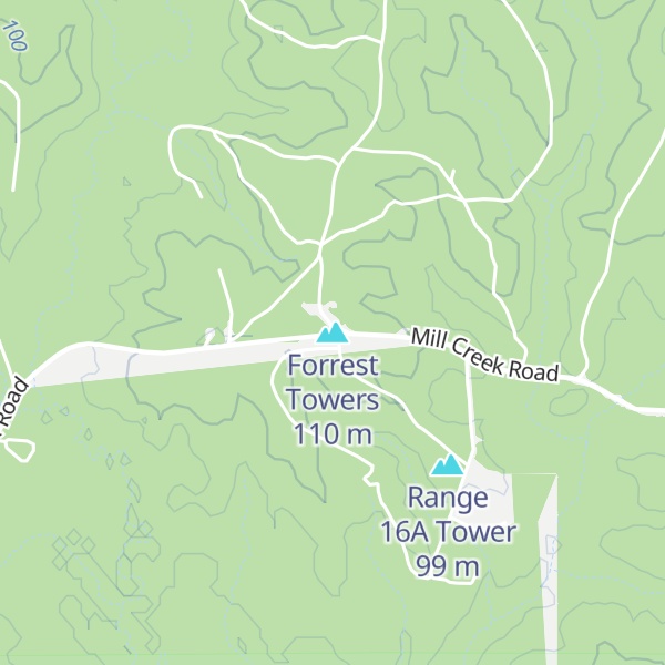 Map of Forrest Towers