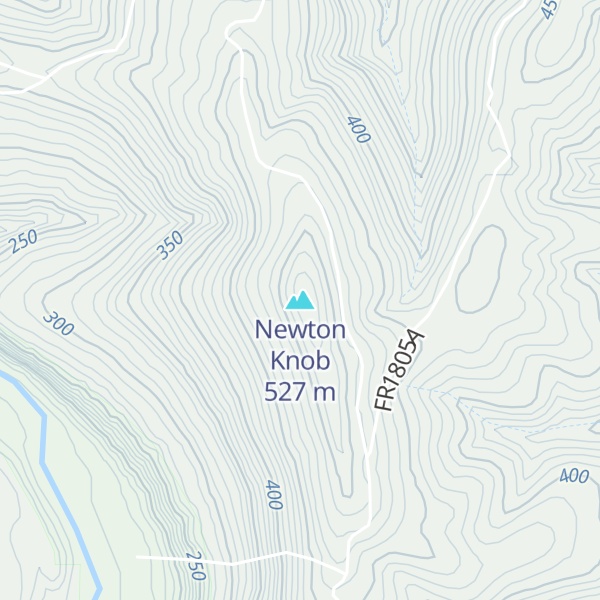 Map of Newton Knob