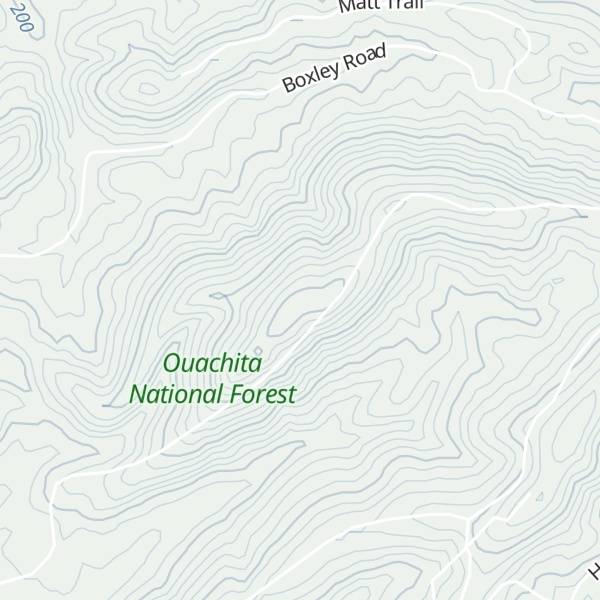 Map of Mill Creek Mountain