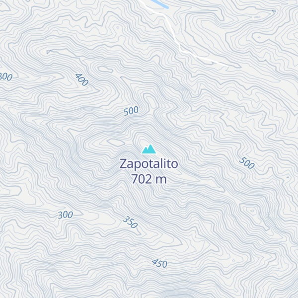 Map of Zapotalito