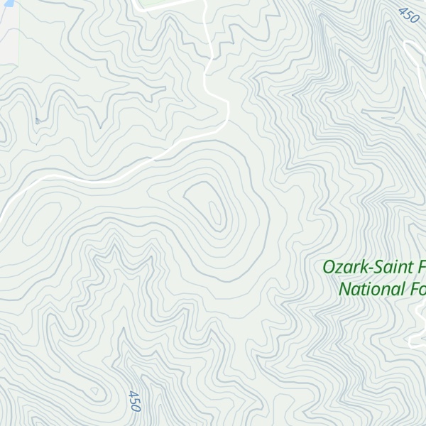 Map of McMinn Knob