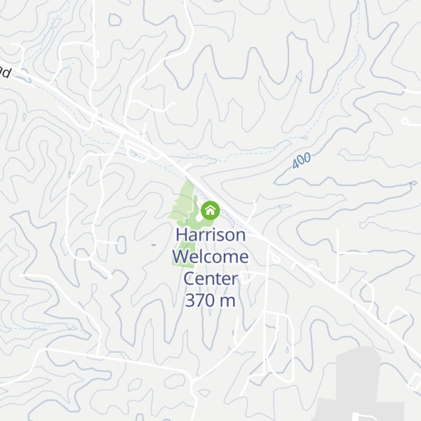 Map of Harrison Welcome Center