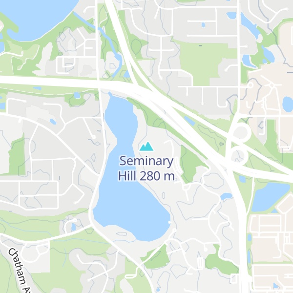 Map of Seminary Hill