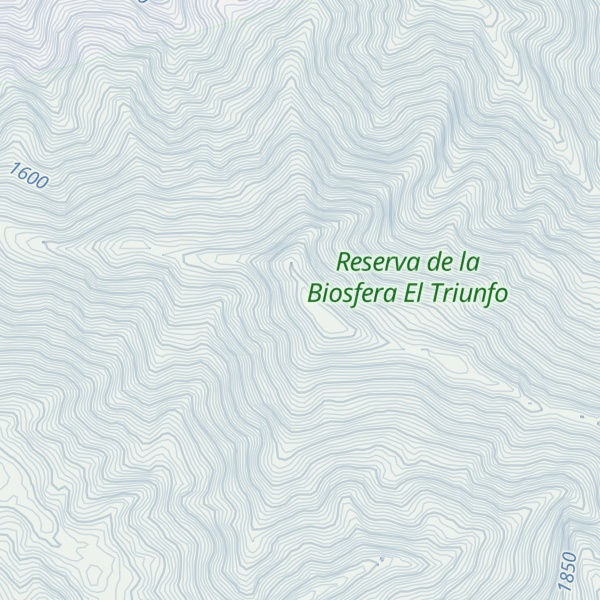 Map of Cerro La Angostura