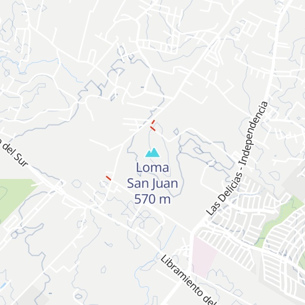 Map of Loma San Juan