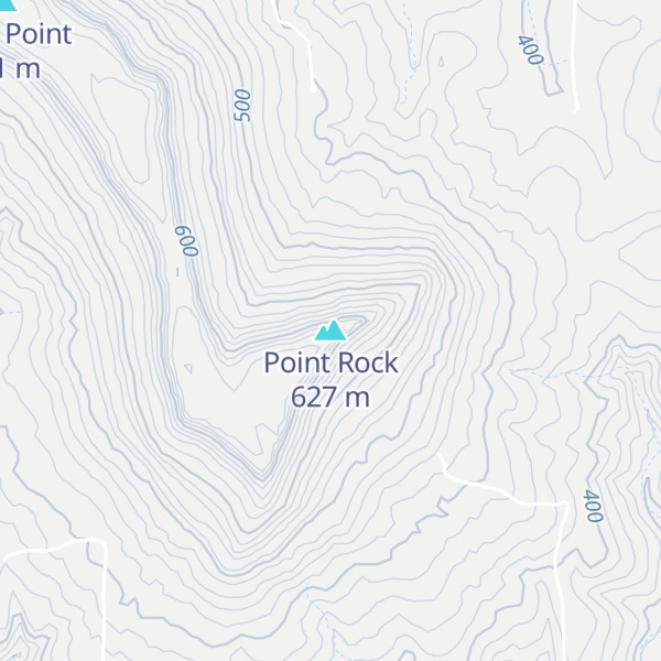 Map of Point Rock