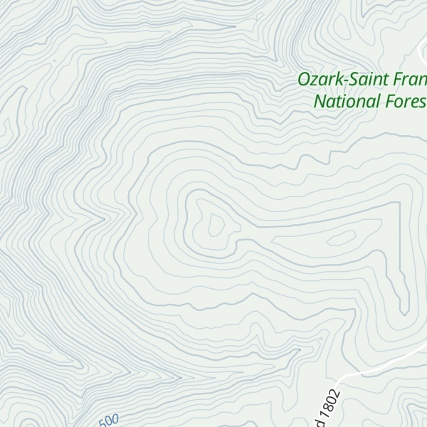 Map of Bald Knob
