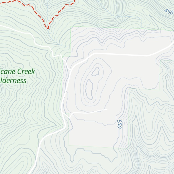 Map of Wheeler Knob