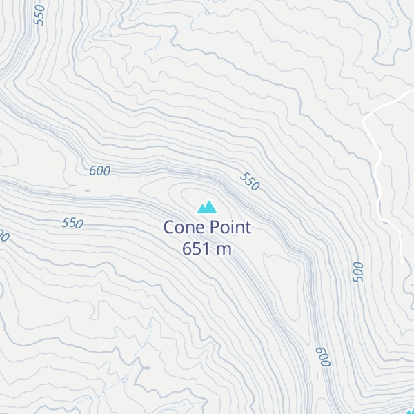 Map of Cone Point