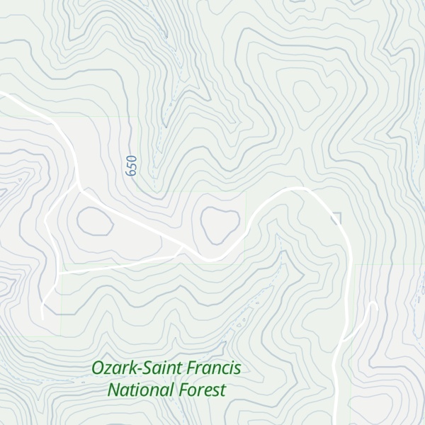 Map of Henderson Mountain