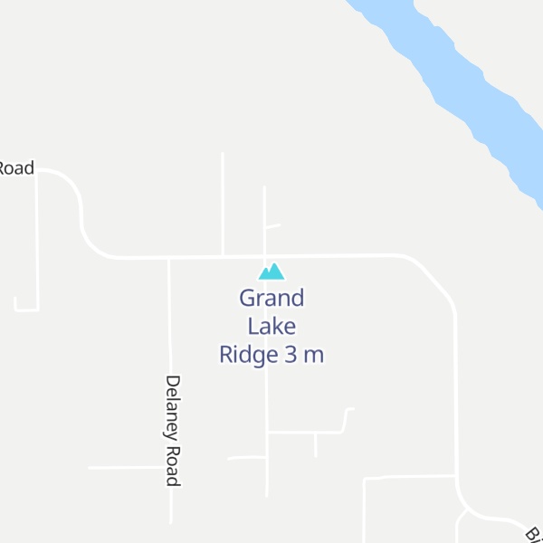 Map of Grand Lake Ridge