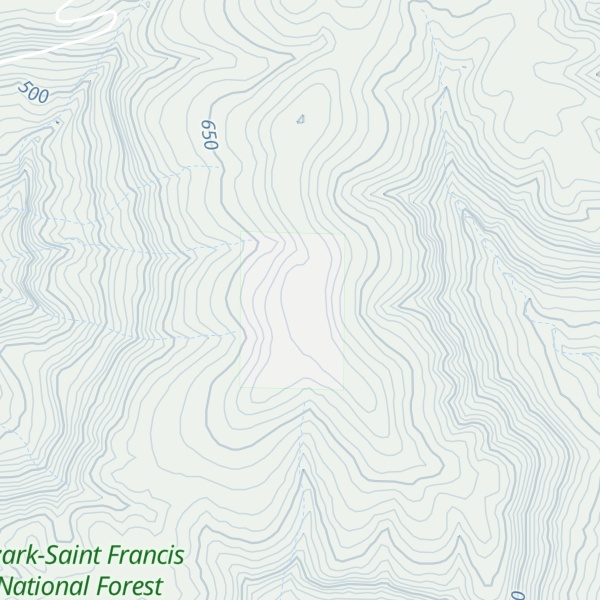 Map of Davis Knob