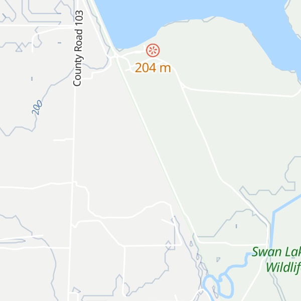 Map of Hog Ridge