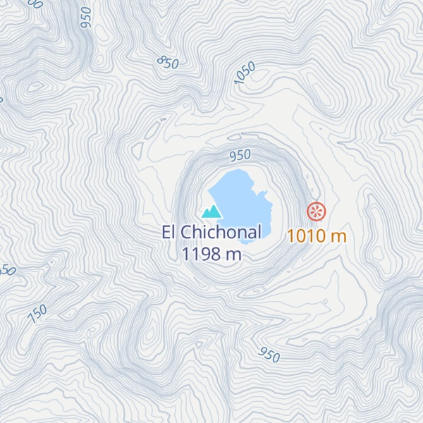 Map of El Chichonal