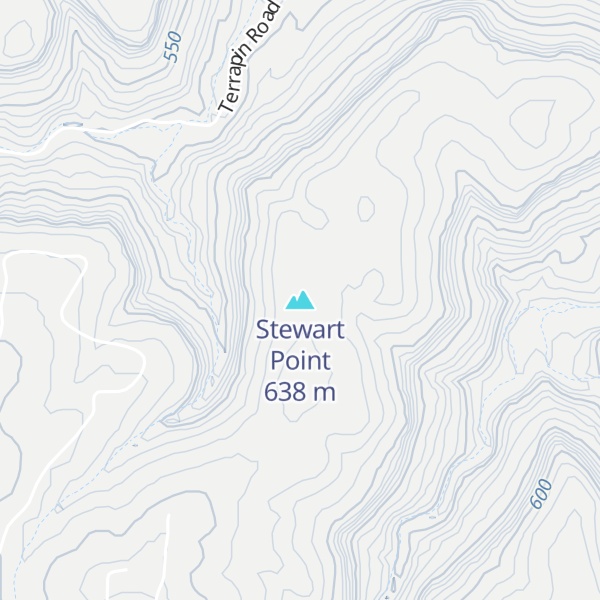 Map of Stewart Point