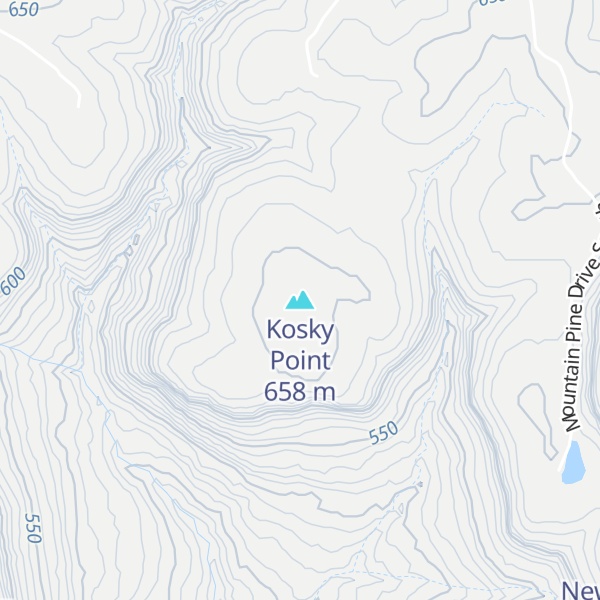 Map of Kosky Point