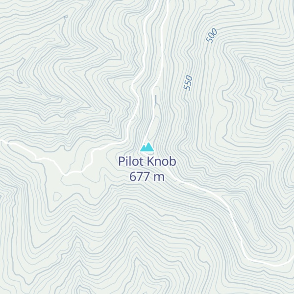 Map of Pilot Knob
