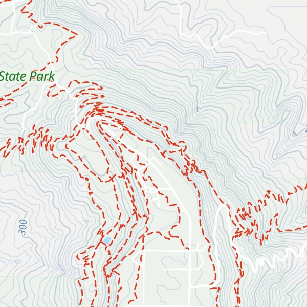 Map of Mount Nebo State Park Visitor Center