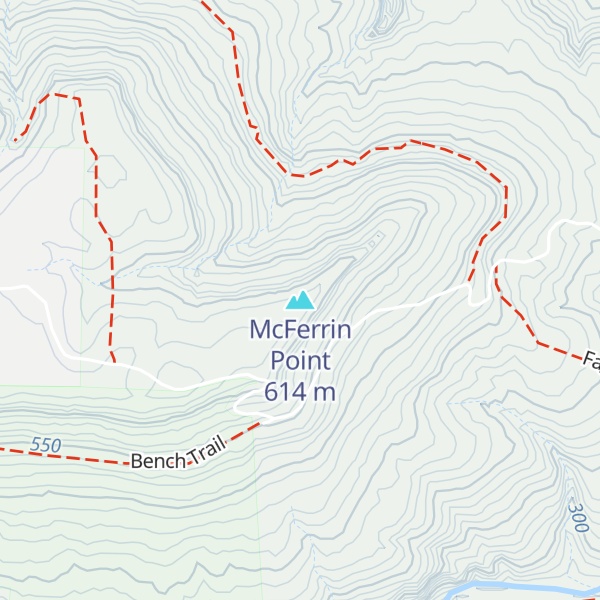 Map of McFerrin Point