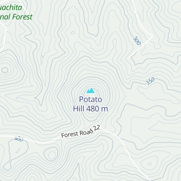 Map of Potato Hill