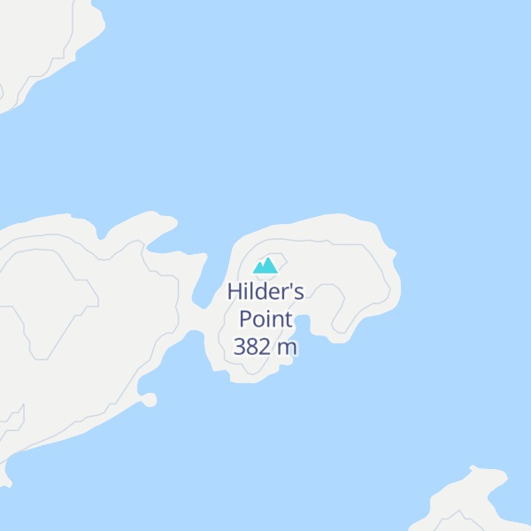 Map of Hilder's Point