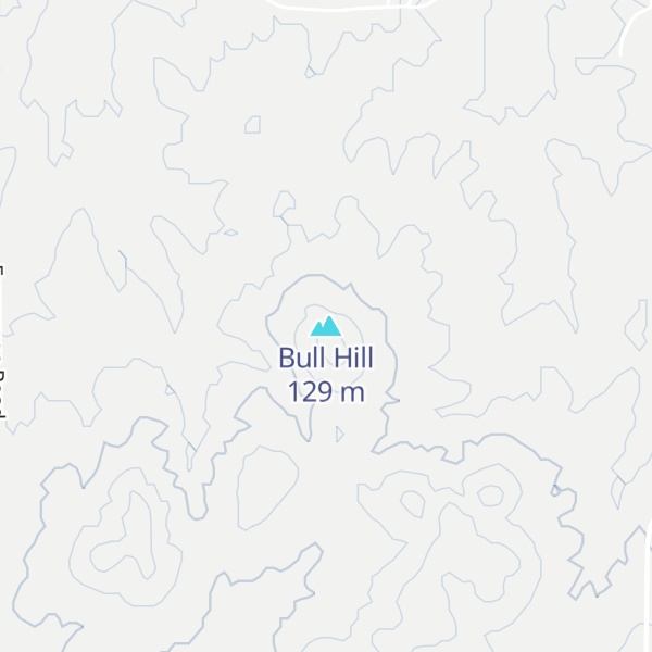Map of Bull Hill