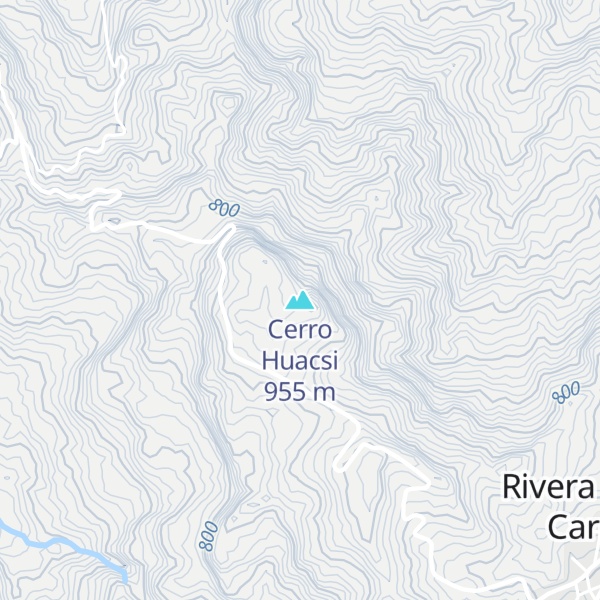 Map of Cerro Huacsi
