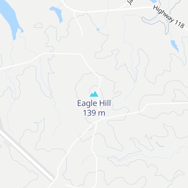 Map of Eagle Hill